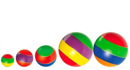 Купить Мячи резиновые (комплект из 5 мячей различного диаметра) в Шуи 