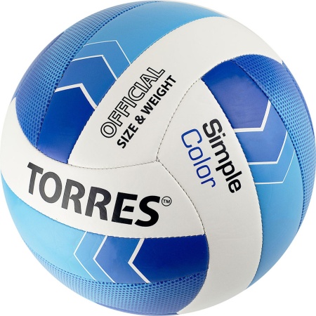 Купить Мяч волейбольный Torres Simple Color любительский р.5 в Шуи 